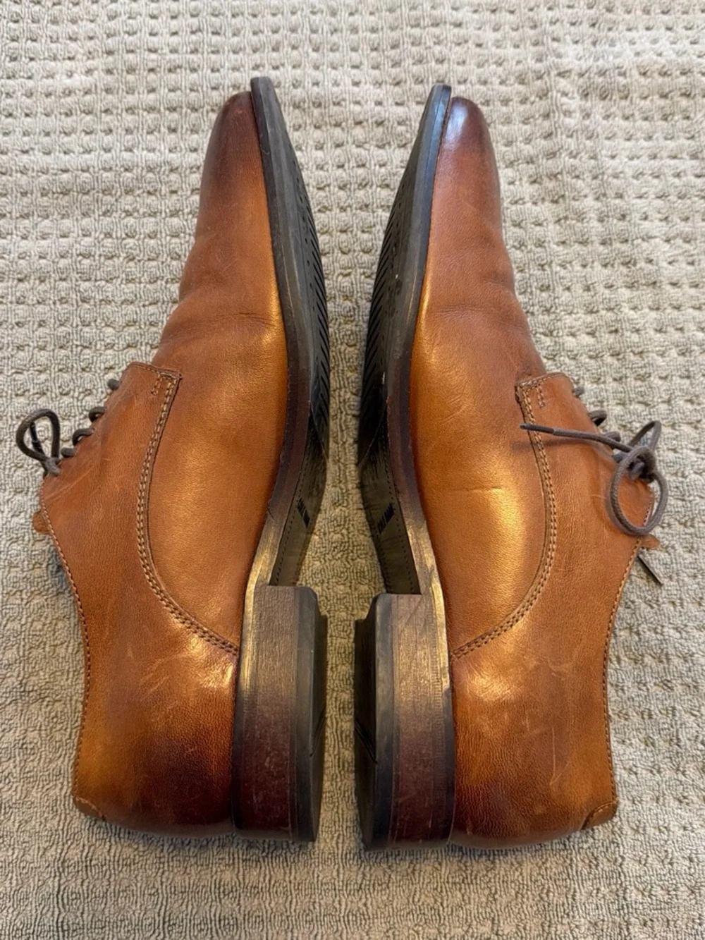 Cole Haan Brown Leather Oxfords
